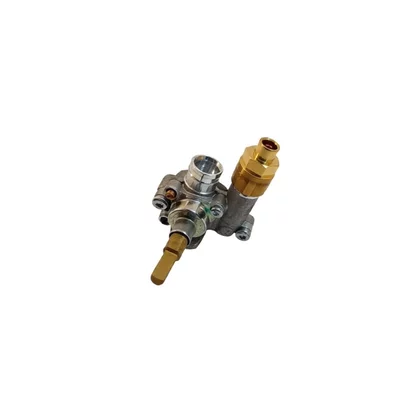 Zawór palnika małego do kuchenki i płyty gazowej Whirlpool / Indesit / Ariston / Hotpoint 481010647651 C00312473