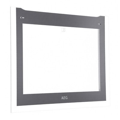 Zestaw szyby drzwi piekarnika Electrolux / AEG inox 594 x 470 mm
