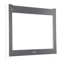 Zestaw szyby drzwi piekarnika Electrolux / AEG inox 594 x 470 mm