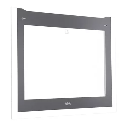 Zestaw szyby drzwi piekarnika Electrolux / AEG inox 594 x 470 mm