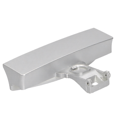 Uchwyt drzwi pralki Whirlpool / Indesit / Ariston / Hotpoint srebrny 481249818675 C00345884