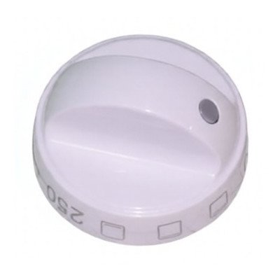Pokrętło temperatury Amica 100-250 stopni + 3 funkcji białe E452.00/09.2972.00 9042666