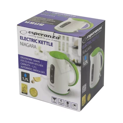 Czajnik elektryczny Esperanza Niagara EKK002G 1,7 l 2200 W zielony