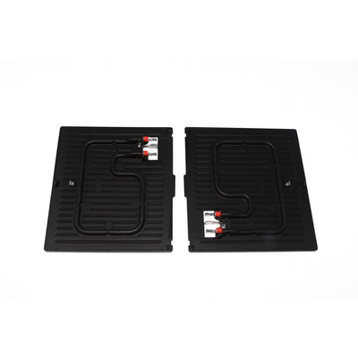 1048832 Płytka grila pofalowana kpl AMICA