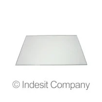 Półka szklana nad pojemnik na warzywa do lodówki Ariston / Indesit / Hotpoint / Whirlpool 478 x 318 x 4 mm C00119038 482000029069