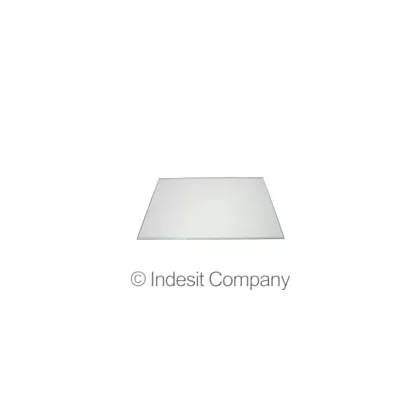 Półka szklana nad pojemnik na warzywa do lodówki Ariston / Indesit / Hotpoint / Whirlpool 478 x 318 x 4 mm C00119038 482000029069