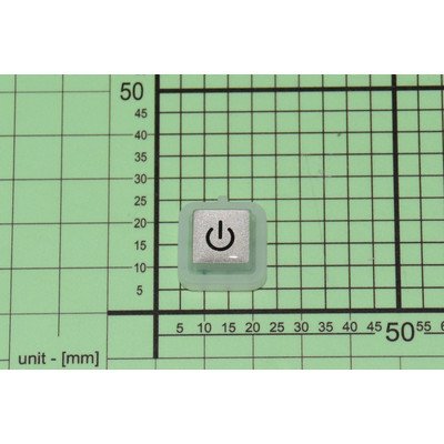 Przycisk wł/wył do zmywarki Amica srebrny (1042916)