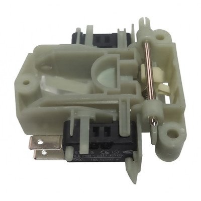 Zamek drzwi z mikrowyłącznikiem do zmywarki Whirlpool / Indesit / Ariston / Hotpoint 482000019038 C00416363