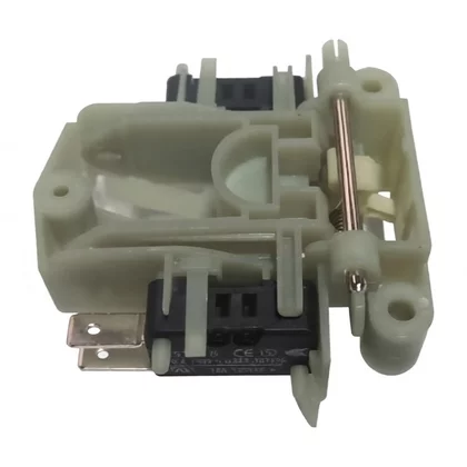 Zamek drzwi z mikrowyłącznikiem do zmywarki Whirlpool / Indesit / Ariston / Hotpoint 482000019038 C00416363