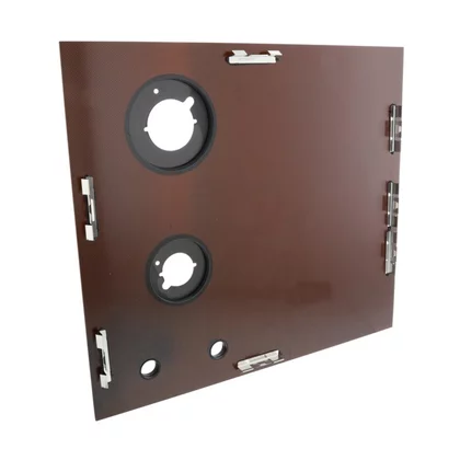 Płyty szklane Płyta grzejna do płyty Electrolux / AEG czarna 590 x 520 mm