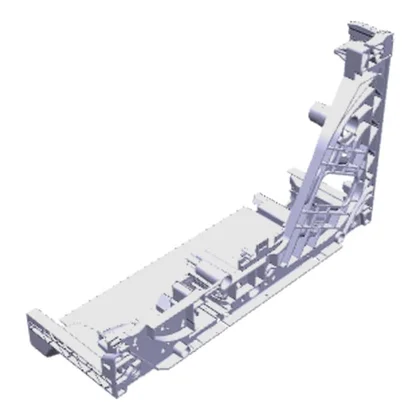 Dolna część obudowy do zmywarki Electrolux / AEG 1170159048