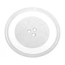 Talerz szklany obrotowy do kuchenki mikrofalowej 25,5 cm mocowanie koniczynka RS/177-32
