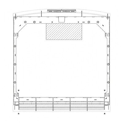 blat roboczy,neutralny,7801, 600.4x634.5mm