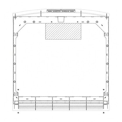 blat roboczy,neutralny,7801, 600.4x634.5mm
