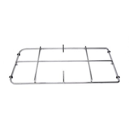 Ruszt do płyty gazowej Ariston / Indesit / Hotpoint / Whirlpool na 2 palniki chromowany C00075441
