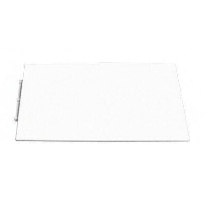 CN136122 BEKO Osłona górnego zawiasu do lodówki Beko biała 4891170100