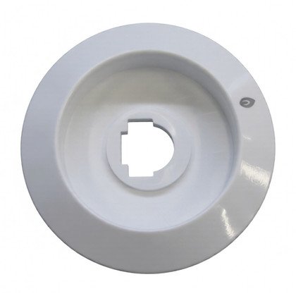 CC500W 257D.12 GORENJE Rozeta pokrętła gazowego do kuchenki Gorenje / Hisense biała 391227