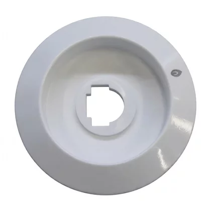 CC500W 257D.12 GORENJE Rozeta pokrętła gazowego do kuchenki Gorenje / Hisense biała 391227