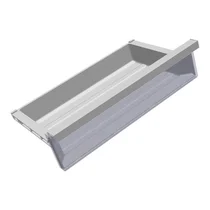Półki na drzwi różni producenci Szuflada do lodówki Electrolux / AEG z sitodrukiem 7902 450 x 115 mm