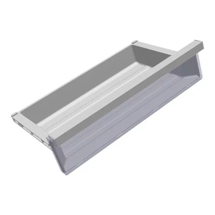 Półki na drzwi różni producenci Szuflada do lodówki Electrolux / AEG z sitodrukiem 7902 450 x 115 mm