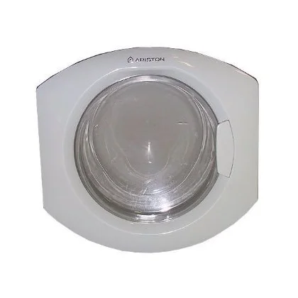 Drzwiczki kompletne z zawiasem do pralki Ariston / Indesit / Hotpoint / Whirlpool C00116553 482000028903