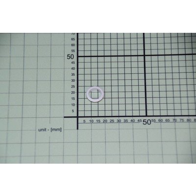 Element maskujący przycisku zegara biały (8024202)