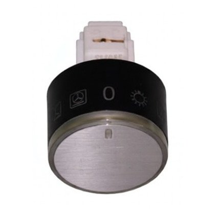 Pokrętło podświetlane chowane do piekarnika Amica inox 38 8052659