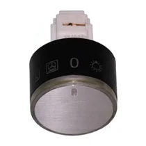 Pokrętło podświetlane chowane do piekarnika Amica inox 38 8052659