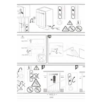 Szablon montażowy drzwi pod zabudowę do zmywarki Electrolux / AEG