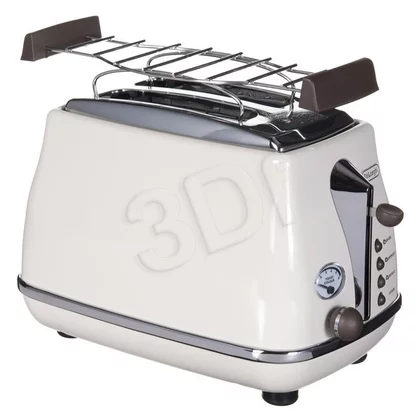 Toster DeLonghi Icona Vintage CTOV 2103.BG 900 W beżowo-brązowy