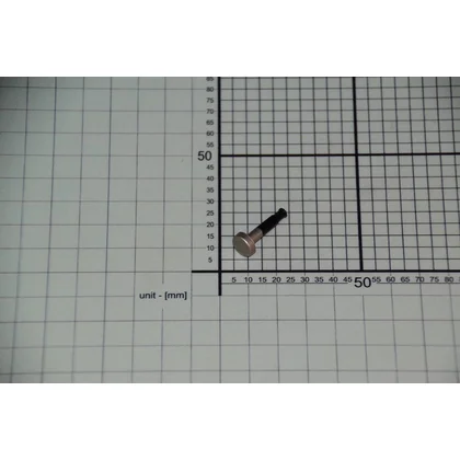 Przycisk wypukły timera / zegara do kuchni i piekarnika Amica inox 20,3 mm 07-0702-040L 8056042