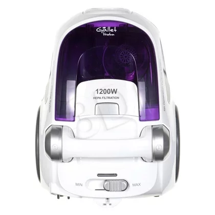 Odkurzacz bezworkowy Gallet Verdun ASP 618 WP 1200 W biało-purpurowy