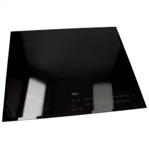 Płyty szklane Szklana płyta grzejna do płyty AEG / Electrolux czarna 590 x 520 mm