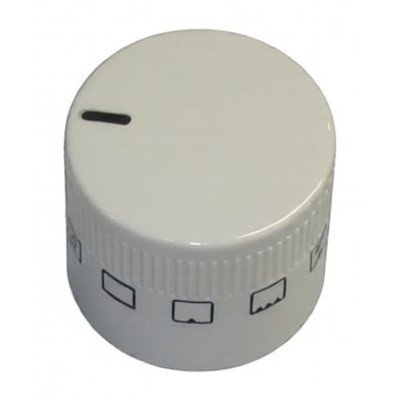 Części zamienne GORENJE Pokrętło funkcji do piekarnika Gorenje / Hisense białe 374648