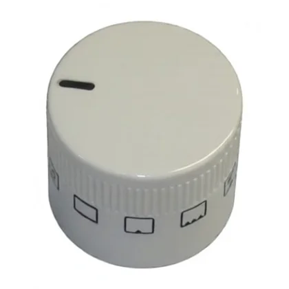 Części zamienne GORENJE Pokrętło funkcji do piekarnika Gorenje / Hisense białe 374648