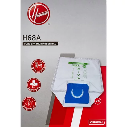 Części zamienne HOOVER Worki do odkurzacza Hoover / Candy / Haier H68 / H68A 4 szt. 35601915