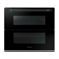 Dzielone drzwi piekarnika Samsung NV7000N pyro czarne