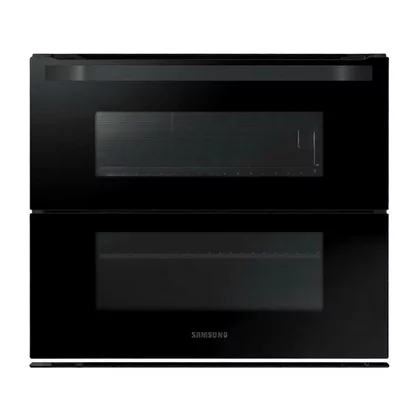 Dzielone drzwi piekarnika Samsung NV7000N pyro czarne