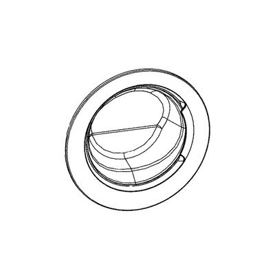 Drzwi pralki Whirlpool 488000519119 – oryginał
