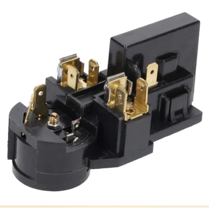Sprężarki, akcesoria, przekaźnik Starter sprężarki do chłodziarko-zamrażarki Bosch/Siemens 00187957