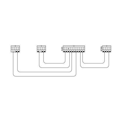 Elementy elektryczne do pralek r Wiązka kablowa elektrozaworu, czujnika temperatury i modułu PCB do pralki Electrolux / AEG
