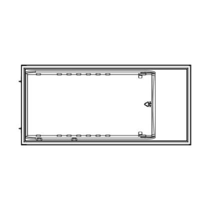 Drzwi lodówki, biale - 538x1139mm Electrolux (140011538018)