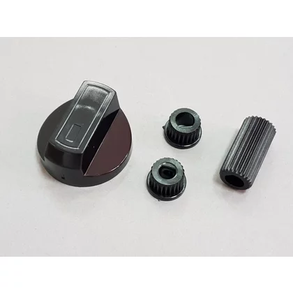 Pokrętło uniwersalne do piekarnika i kuchenki Domax czarne 6-8 mm 216001