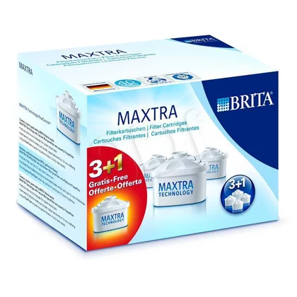 Wkłady filtrujące do wody BRITA MAXTRA3+1 4 szt.