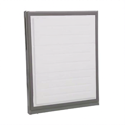 Zespół drzwi zamrażarki do chłodziarko-zamrażarki Electrolux / AEG szary 4055506952