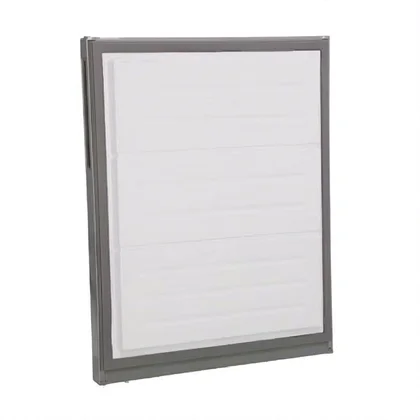 Zespół drzwi zamrażarki do chłodziarko-zamrażarki Electrolux / AEG szary 4055506952