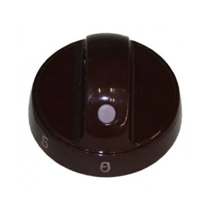 Pokrętło płytki grzejnej do kuchenki Amica brązowe E452.00/09.1174.00 9043058