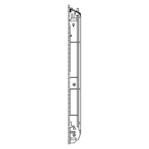 Zestaw szyby drzwi do piekarnika Electrolux / AEG inox 592 x 471 mm