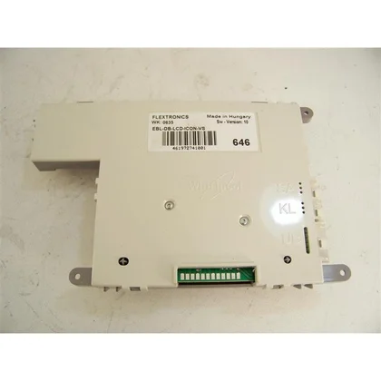 Moduł wyświetlacza do zmywarki Whirlpool 481227658167 C00312918