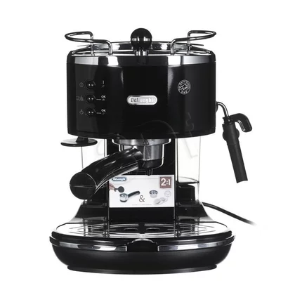 Ekspres kolbowy DeLonghi Icona ECO 311.BK 1100 W czarny